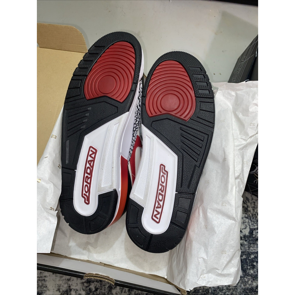 Jordan Legacy 312 Low Black Toe - Size 12 W 13.5 - Picture 6 of 7